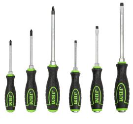 Odvijači ravni i krstasti u garnituri sa OK prihvatom 6/1 JBM